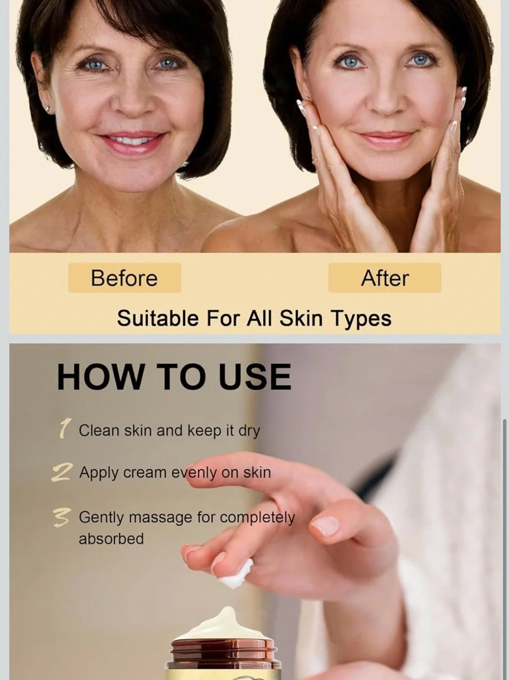 Facial Tallow Honey Balm Moisturizer - Cream